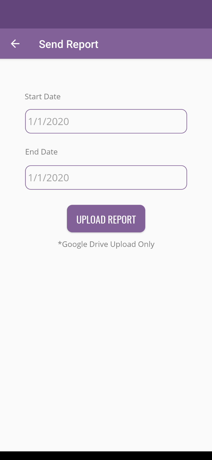 upload to drive view